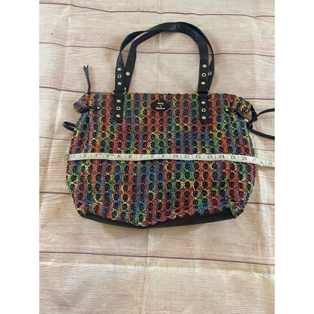Y2K Juicy Couture Women's Woven Multi Color Shoulder Bag - OS - Picture 5 of 12